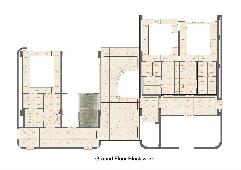 Saudi Villa  asbuilt drawing